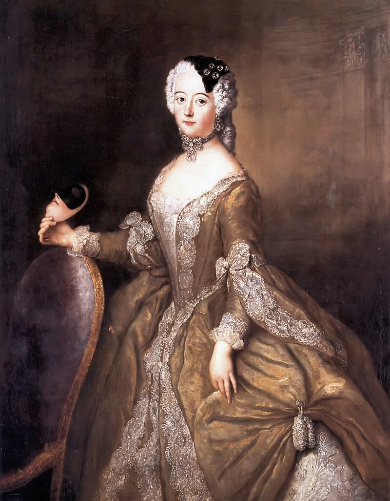 Ritratto di Luisa Ulrica di Prussia 1744